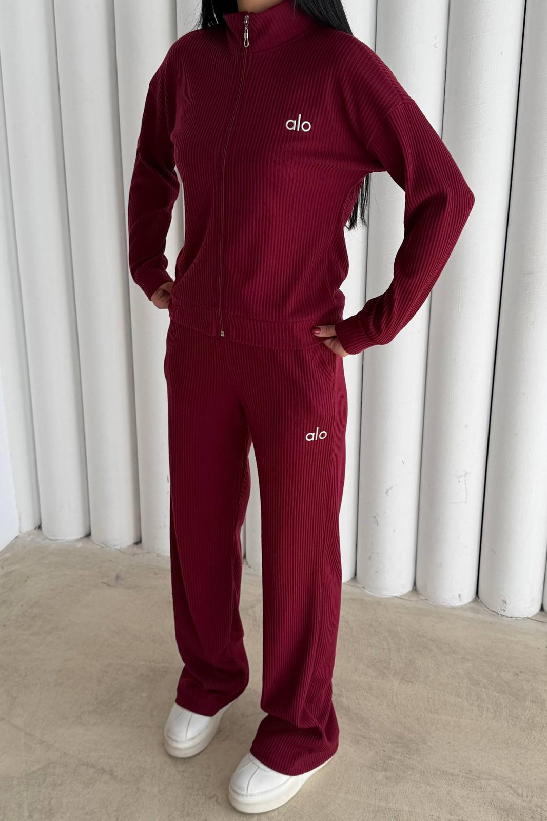 Mevsimlik Bordo Fit Takım